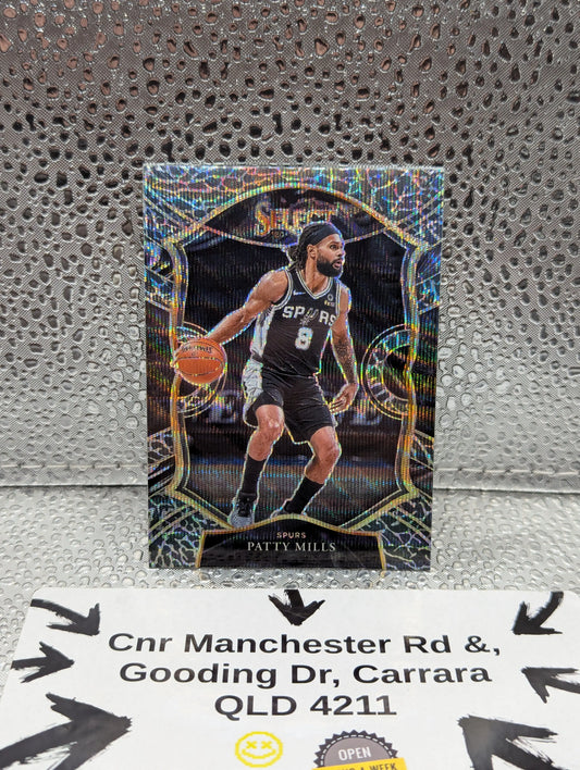 Panini Select 2020-21 - Patty Mills ELEPHANT PRINT SSP spurs FRENLY BRICKS - Open 7 Days