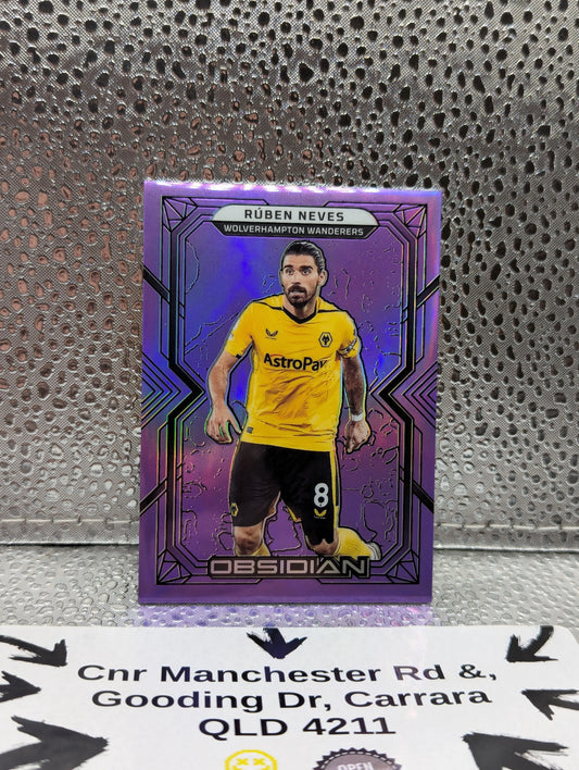 2022-23 Panini Prizm EPL Ruben Neves WOLVES /25 Purple FRENLY BRICKS - Open 7 Days