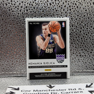 2018-19 Panini NOIR Nemanja Bjelica /99 AUTO FRENLY BRICKS - Open 7 Days