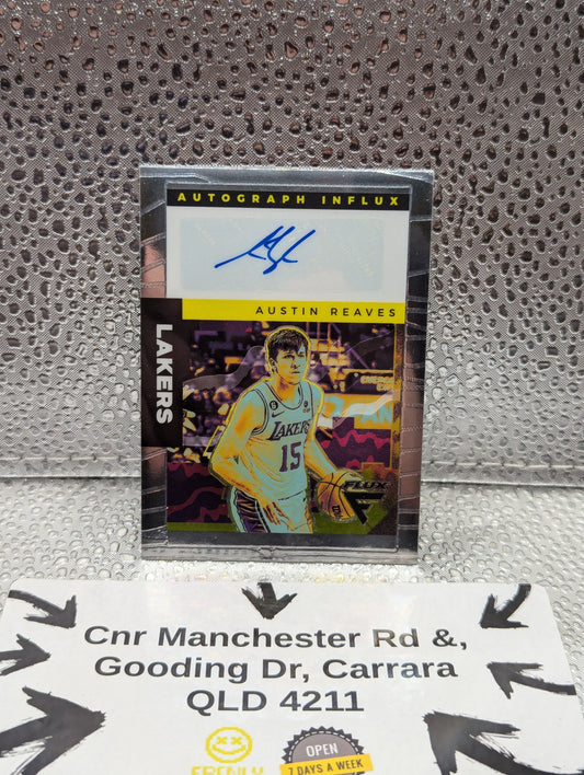 2022-23 Panini FLUX Austin Reaves AUTO influx FRENLY BRICKS - Open 7 Days