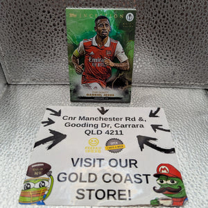 2023 Topps INCEPTION - Gabriel Jesus /99 ARSENAL FRENLY BRICKS - Open 7 Days