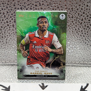 2023 Topps INCEPTION - Gabriel Jesus /99 ARSENAL FRENLY BRICKS - Open 7 Days