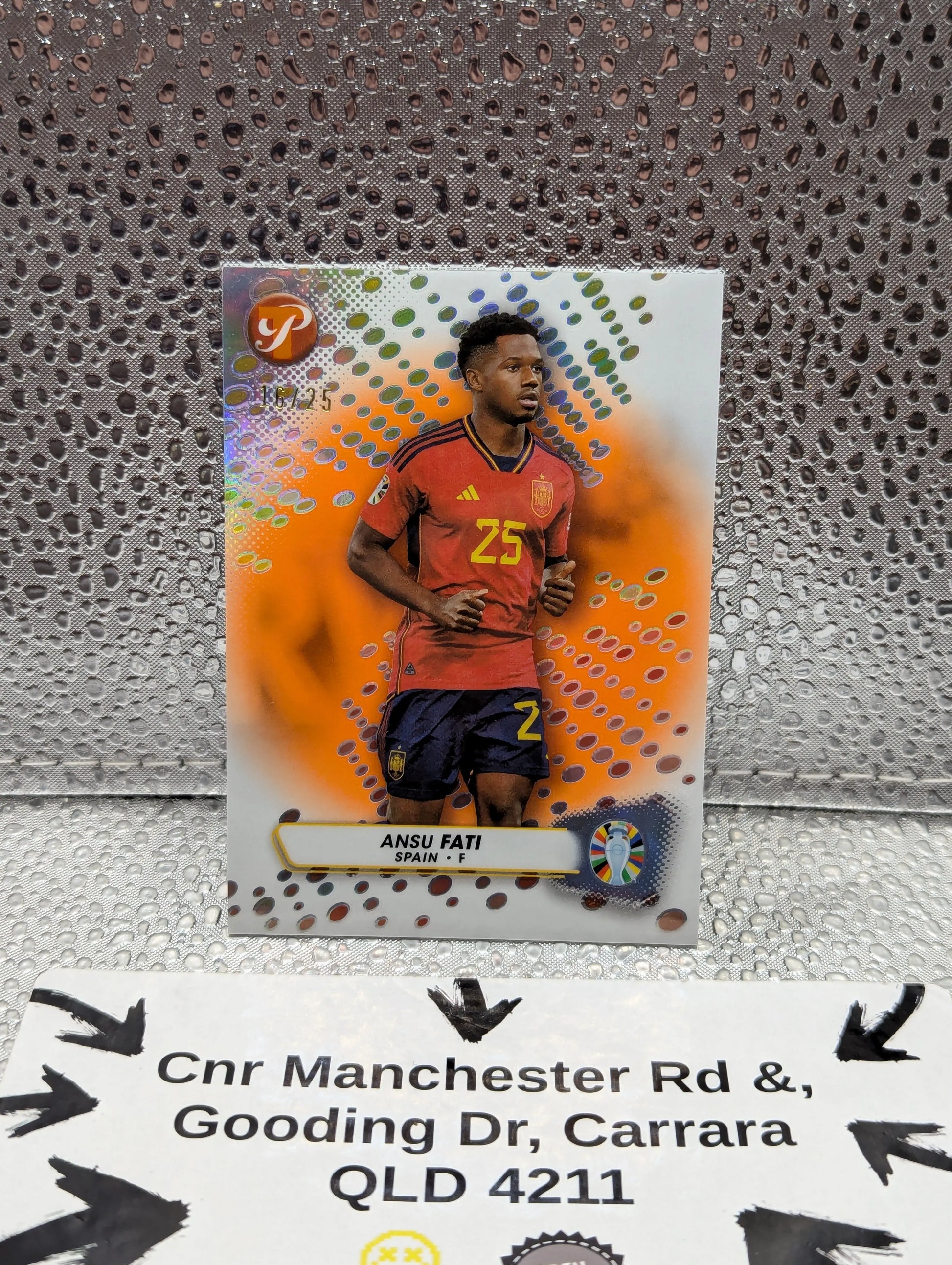 2023 Topps ANSU FATI UEFA EUROS /25 FRENLY BRICKS - Open 7 Days