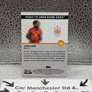 2023 Topps ANSU FATI UEFA EUROS /25 FRENLY BRICKS - Open 7 Days