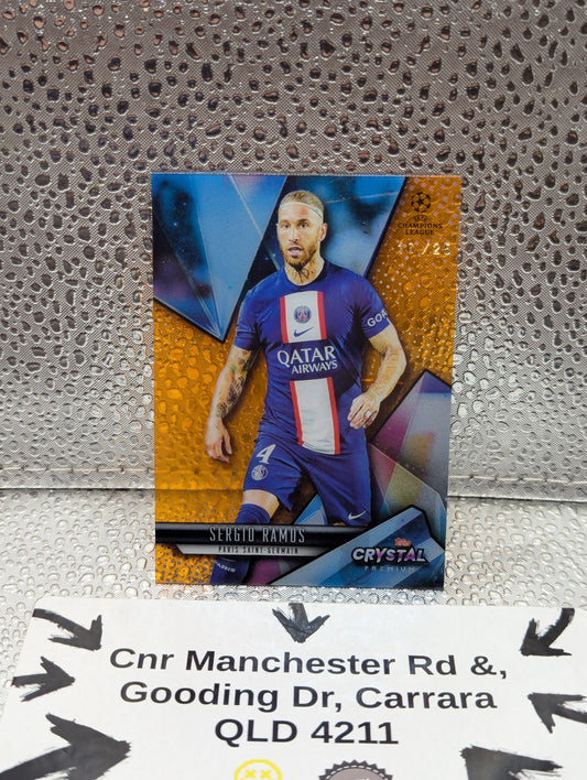 2023 Topps Champions League SERGIO RAMOS /25 FRENLY BRICKS - Open 7 Days