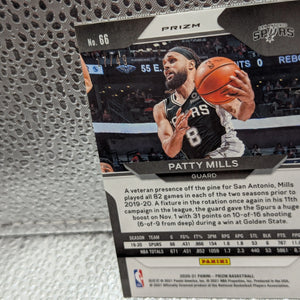 2020-21 Panini Prizm PATTY MILLS orange /49 FRENLY BRICKS - Open 7 Days