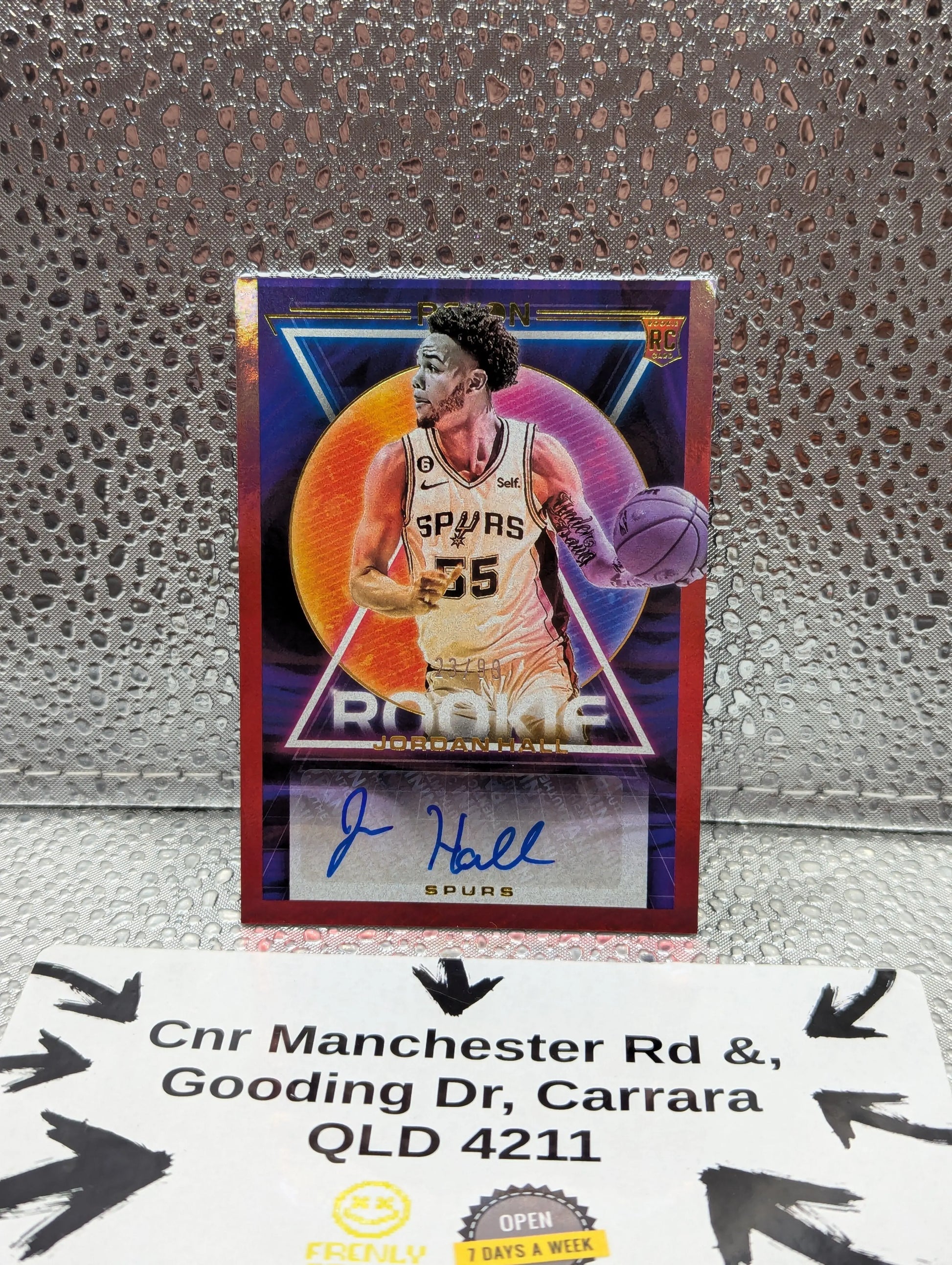 2022-23 Panini Recon JORDAN HALL auto /49 ROOKIE FRENLY BRICKS - Open 7 Days