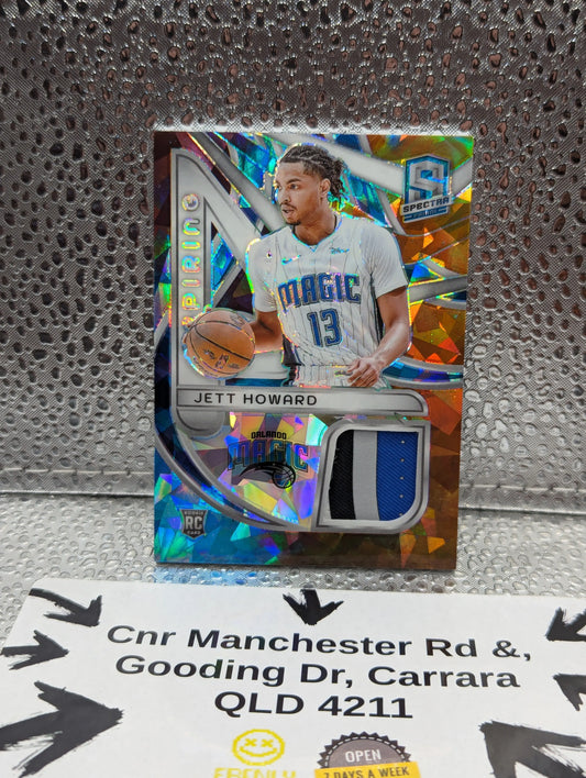 2023-24 Panini SPECTRA Basketball JETT HOWARD /49 ROOKIE PATCH AUTO FRENLY BRICKS - Open 7 Days