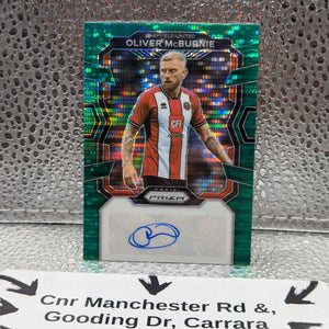 2023-24 Panini Prizm EPL Oliver McBurnie GREEN PULSAR auto FRENLY BRICKS - Open 7 Days