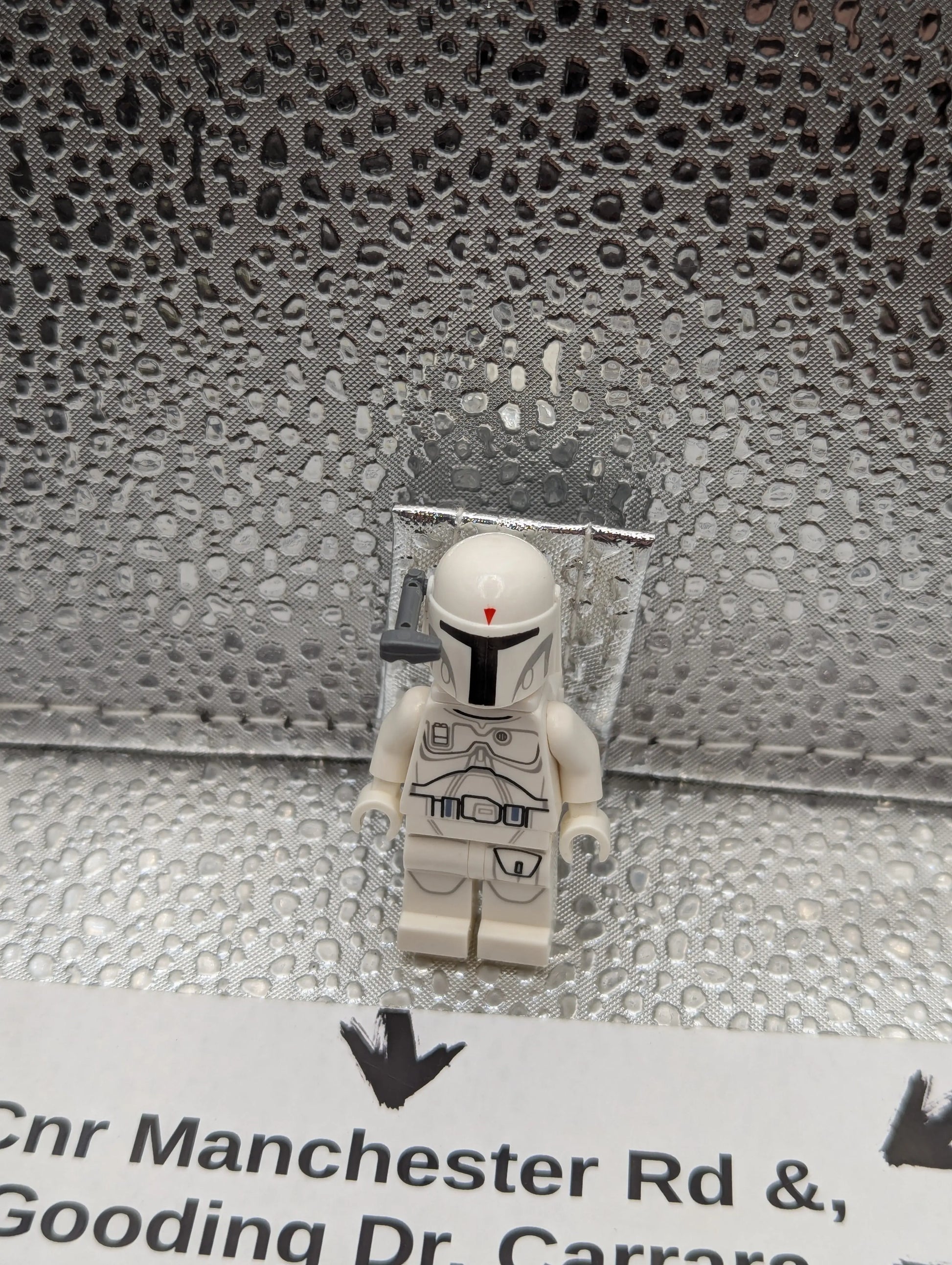 Lego Star Wars Boba Fett - White, Detailed Pattern - Minifigure sw0631 FRENLY BRICKS - Open 7 Days