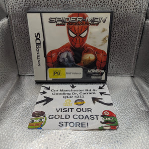 Nintendo DS - Spider-Man Web of Shadows 2008 - Complete with Manual FRENLY BRICKS - Open 7 Days