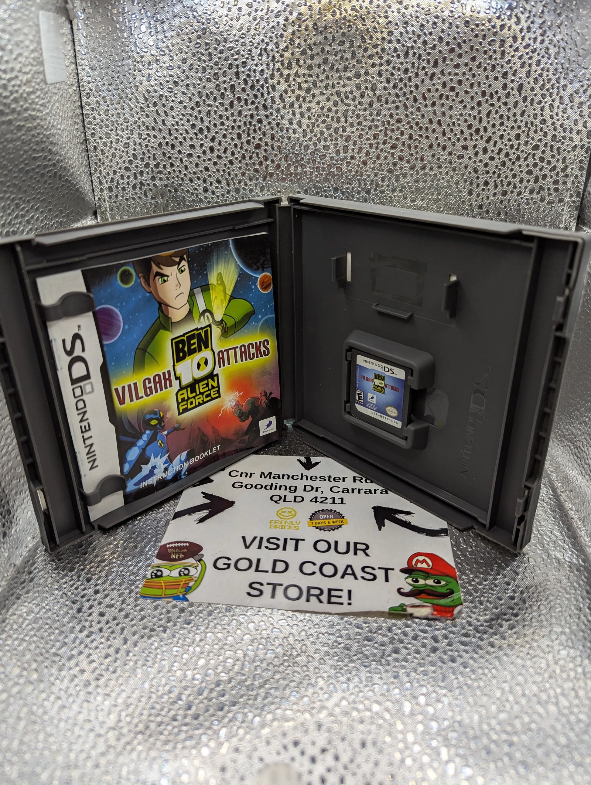 Ben 10 Alien Force Vilgax Attacks Nintendo DS 2DS 3DS Game *Complete* FRENLY BRICKS - Open 7 Days