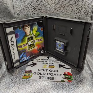 Ben 10 Alien Force Vilgax Attacks Nintendo DS 2DS 3DS Game *Complete* FRENLY BRICKS - Open 7 Days