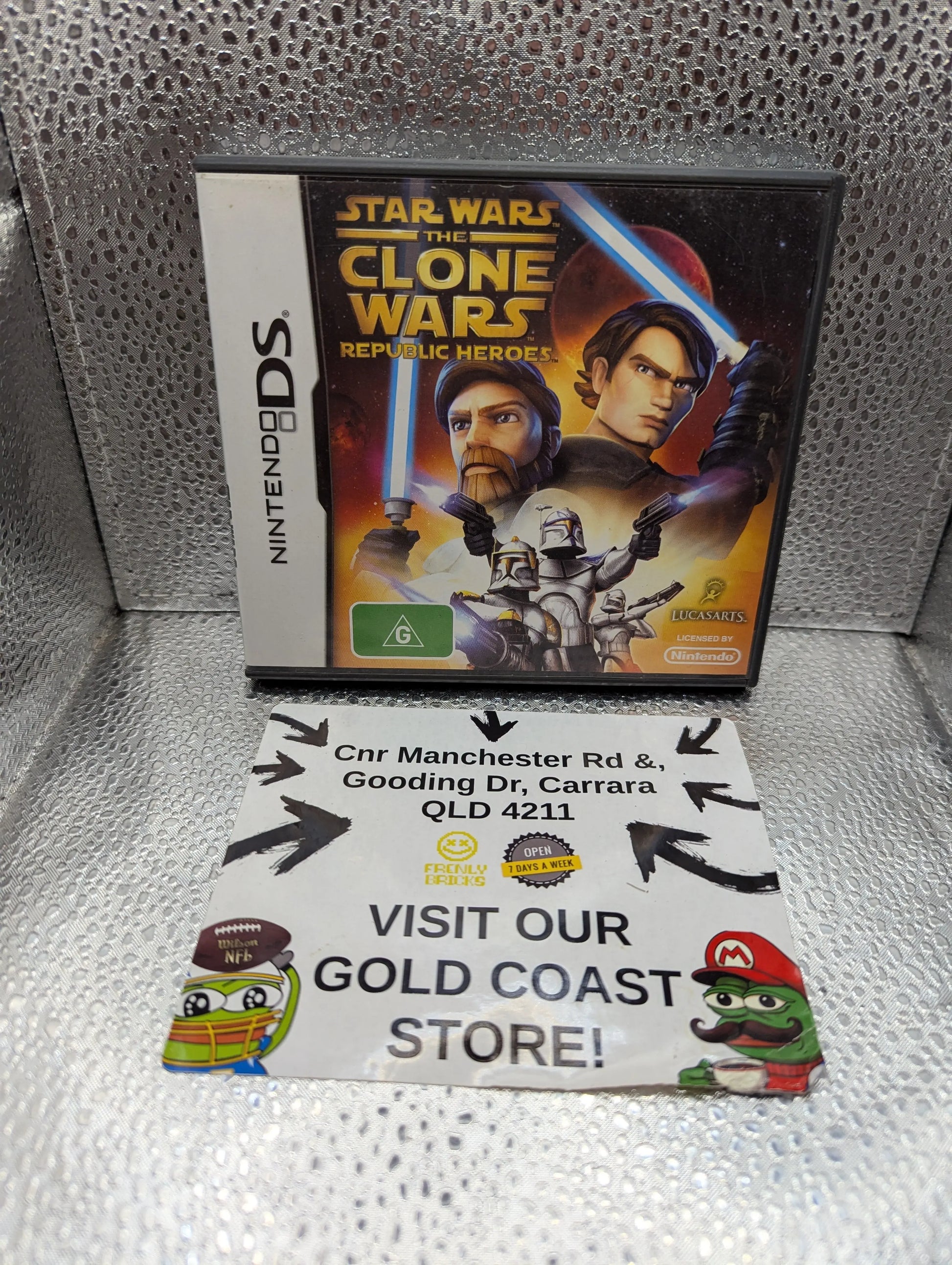 NINTENDO DS STAR WARS CLONE WARS REPUBLIC HEROES aus FRENLY BRICKS - Open 7 Days