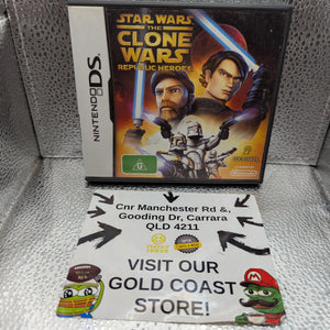 NINTENDO DS STAR WARS CLONE WARS REPUBLIC HEROES aus FRENLY BRICKS - Open 7 Days