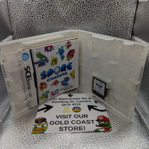 Nintendo DS Spore Creatures Complete With Manual -PAL FRENLY BRICKS - Open 7 Days