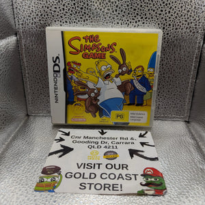 The Simpsons Game - Complete with Manual (Nintendo DS) FRENLY BRICKS - Open 7 Days