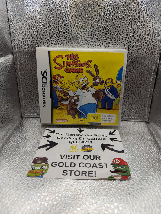 The Simpsons Game - Complete with Manual (Nintendo DS) FRENLY BRICKS - Open 7 Days