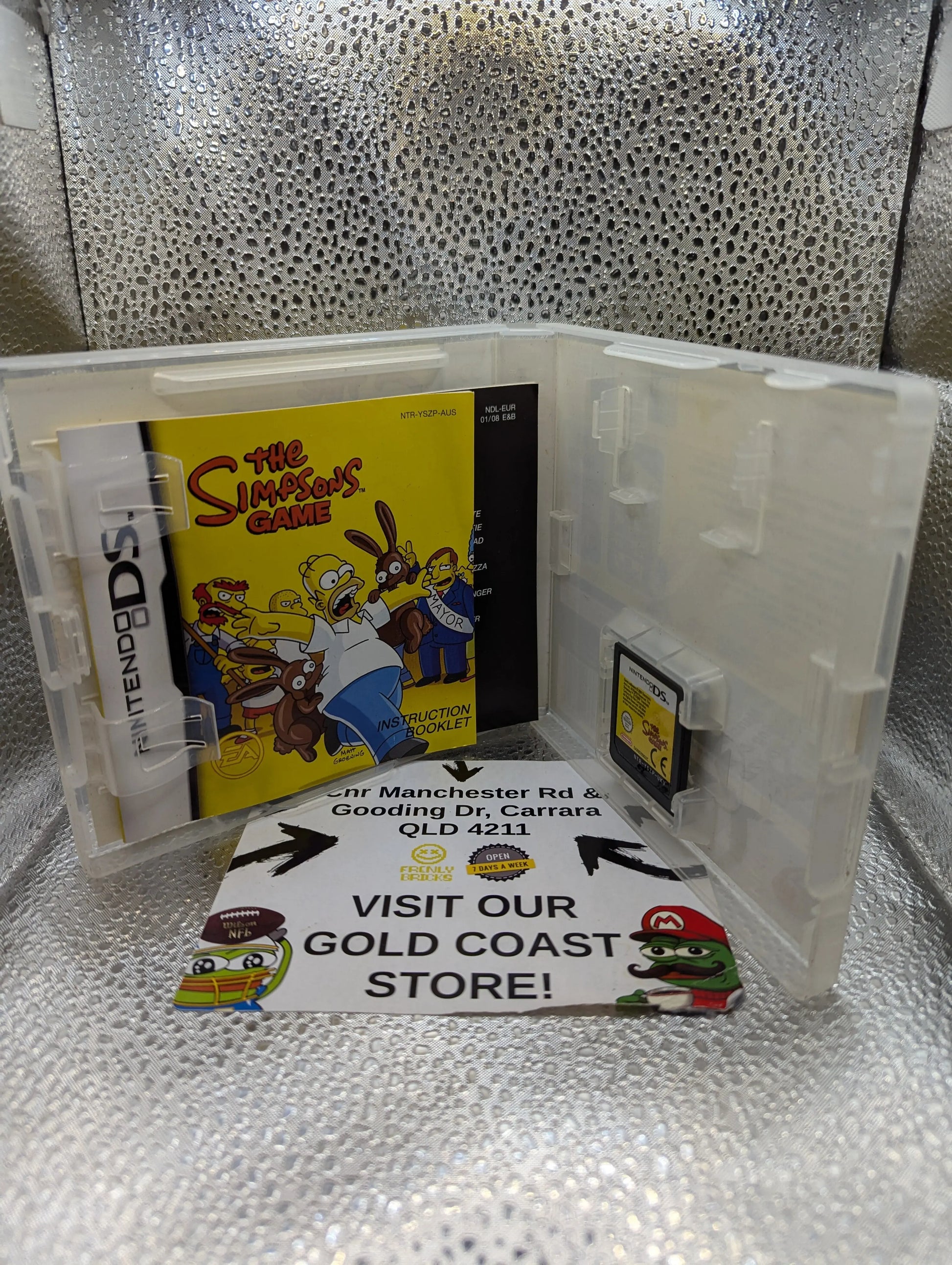 The Simpsons Game - Complete with Manual (Nintendo DS) FRENLY BRICKS - Open 7 Days