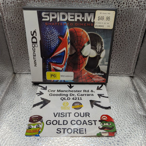 Spider-Man: Shattered Dimensions (Nintendo DS, 2010) - Complete with manual FRENLY BRICKS - Open 7 Days