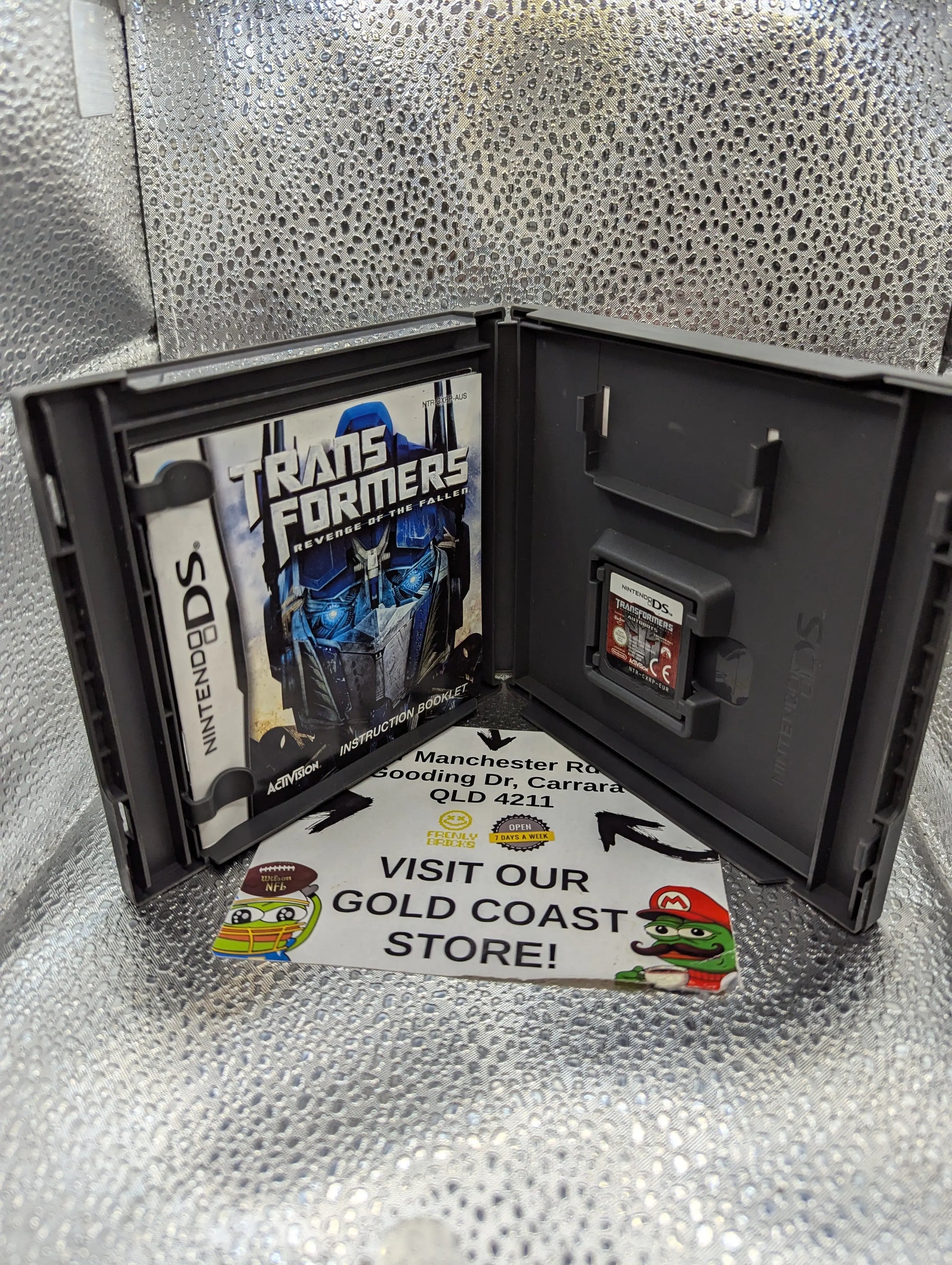 Transformers Revenge Of The Fallen + Manual (Nintendo DS) PAL FRENLY BRICKS - Open 7 Days