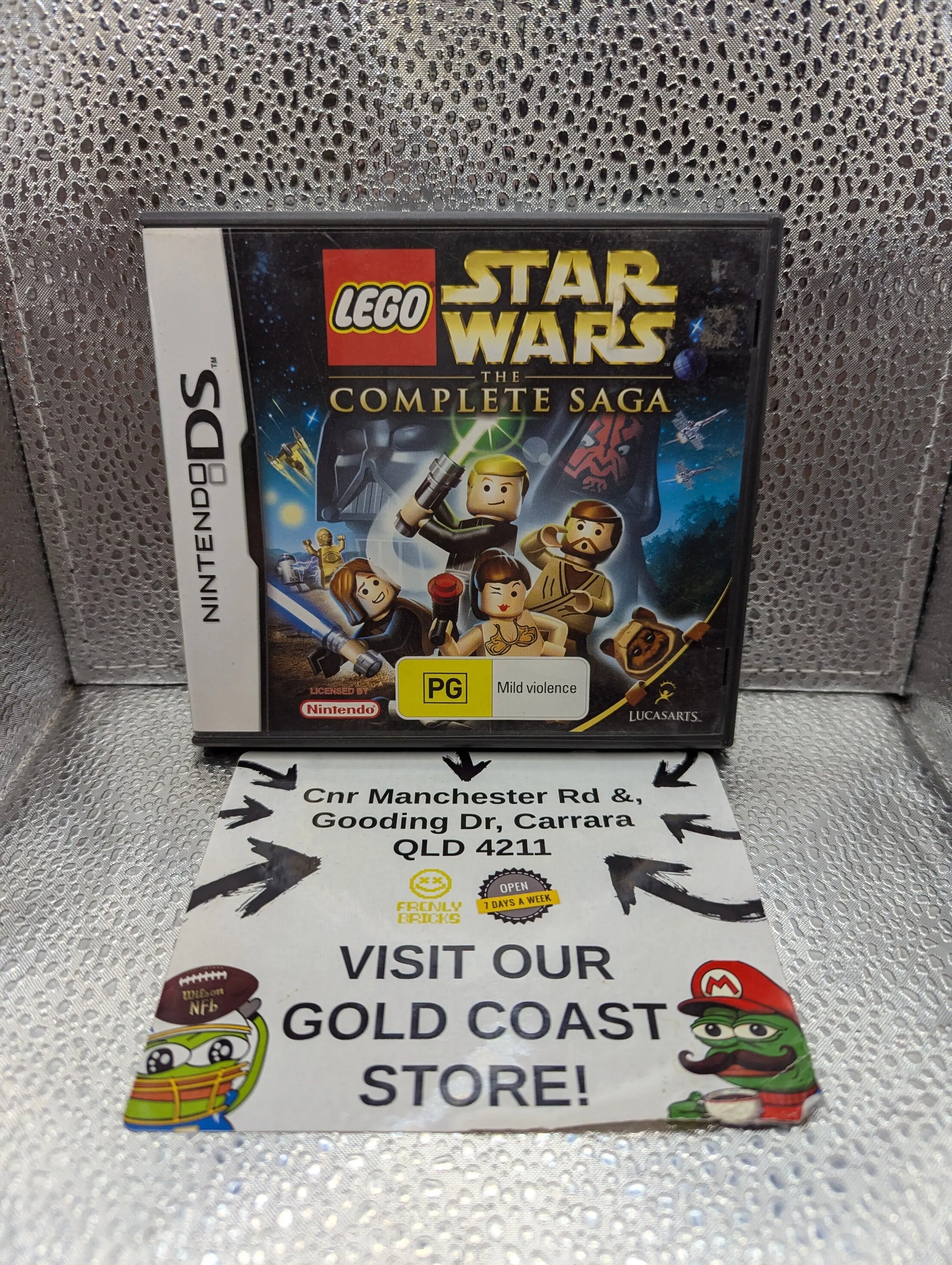 NINTENDO DS GAME STAR WARS THE COMPLETE SAGA INCLUDES MANUAL FRENLY BRICKS - Open 7 Days