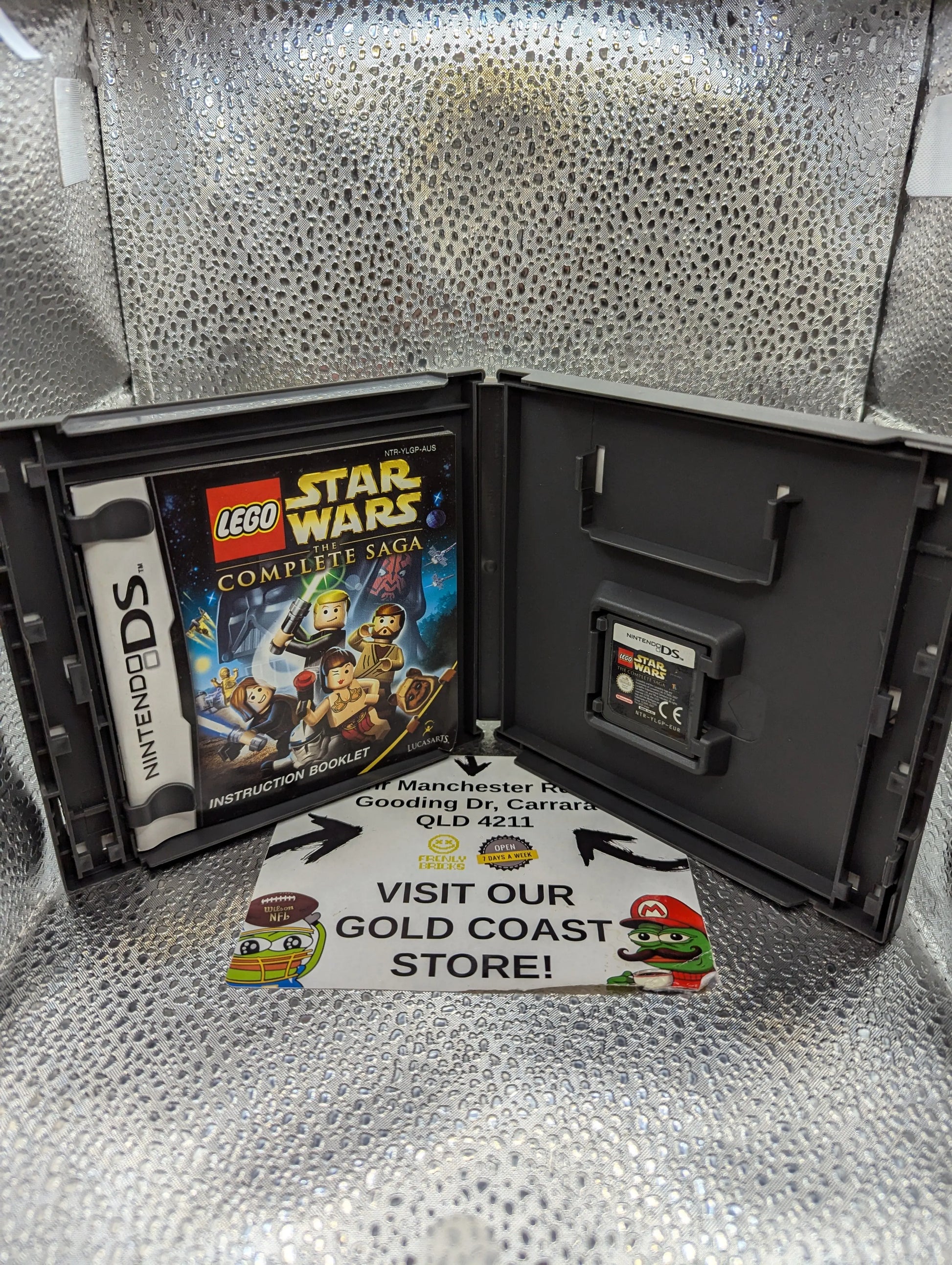 NINTENDO DS GAME STAR WARS THE COMPLETE SAGA INCLUDES MANUAL FRENLY BRICKS - Open 7 Days