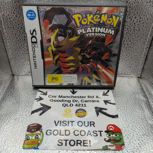 Pokemon: Platinum Version, Nintendo DS (PAL,AUS) FRENLY BRICKS - Open 7 Days