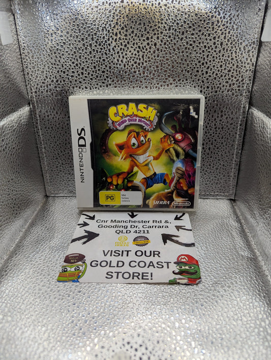 Crash: Mind Over Mutant (Nintendo DS, 2008) AUS PAL Complete FRENLY BRICKS - Open 7 Days