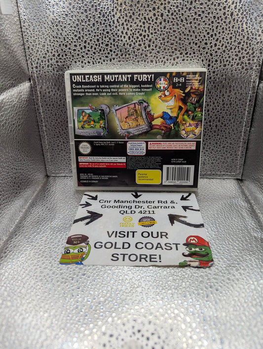 Crash: Mind Over Mutant (Nintendo DS, 2008) AUS PAL Complete FRENLY BRICKS - Open 7 Days