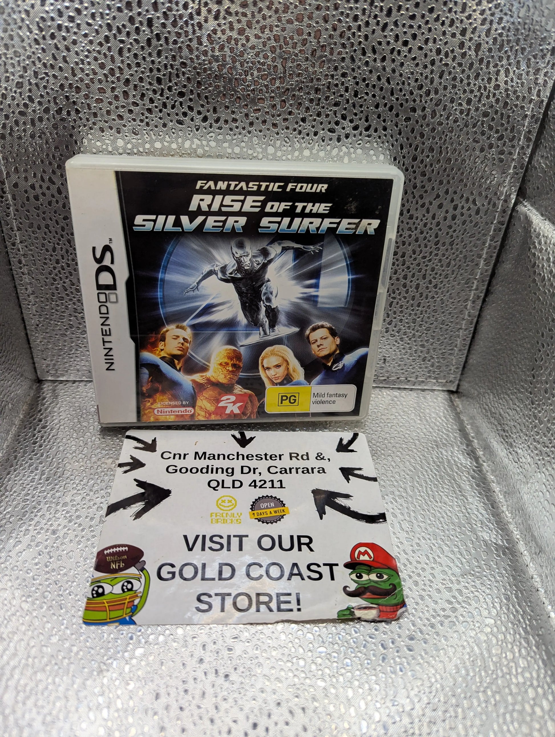 Fantastic Four: RISE of the SILVER SURFER: Nintendo DS Game pal FRENLY BRICKS - Open 7 Days