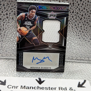 2022-23 Panini Obsidian MOUSSA DIABATE rookie patch auto /99 FRENLY BRICKS - Open 7 Days