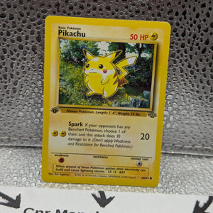 Pokemon TCG · 1st Edition Pikachu 60/64 · Jungle · Vintage WOTC (1999) FRENLY BRICKS - Open 7 Days