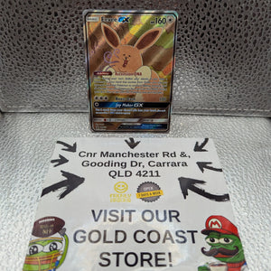 Pokemon TCG Black Star Promo - Eevee GX SM233 FRENLY BRICKS - Open 7 Days