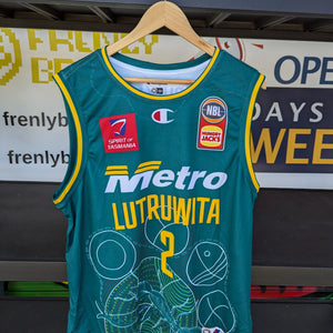 Tasmania JackJumpers 2022/23 Mens Indigenous Jersey Josh Magette FRENLY BRICKS - Open 7 Days