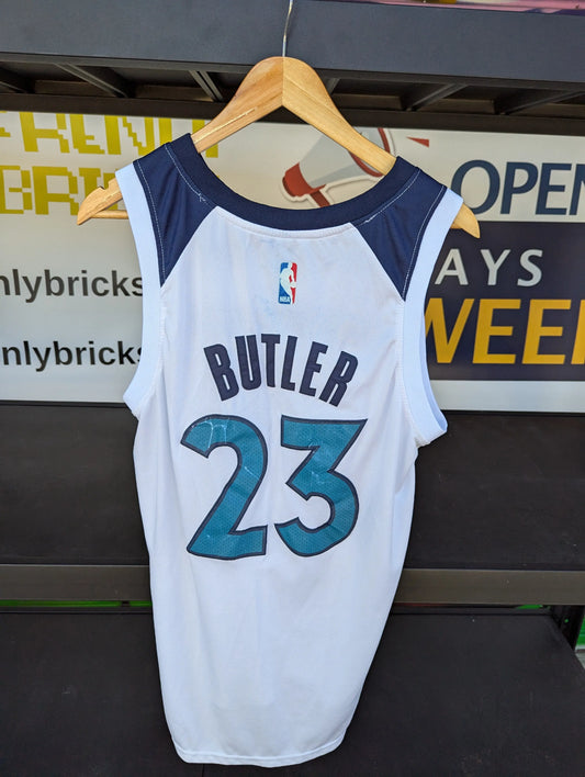 Nike Minnesota Timberwolves #23 Jimmy Butler STITCHED NBA Jersey Size 44 FRENLY BRICKS - Open 7 Days