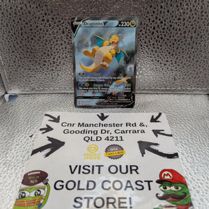 Dragonite V 192/203 SWSH Evolving Skies Alt Art Holo Ultra Rare Pokemon Card TCG FRENLY BRICKS - Open 7 Days