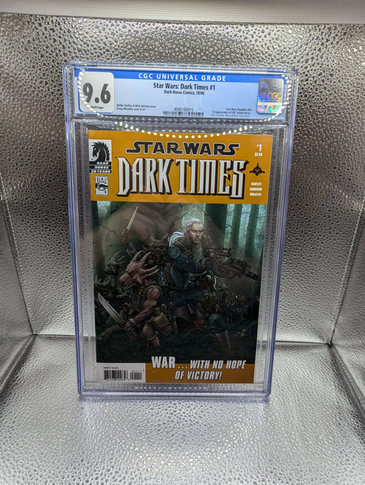 Star Wars: Dark Times #1 DARK HORSE CGC 9.6 FRENLY BRICKS - Open 7 Days