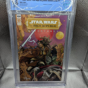 Star Wars: The High Republic Adventures #1 CBCS 9.8 FRENLY BRICKS - Open 7 Days