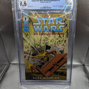 Classic Star Wars: The Early Adventures #4 CGC 9.6 FRENLY BRICKS - Open 7 Days