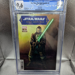 Star Wars: The High Republic #2 CGC 9.6 FRENLY BRICKS - Open 7 Days