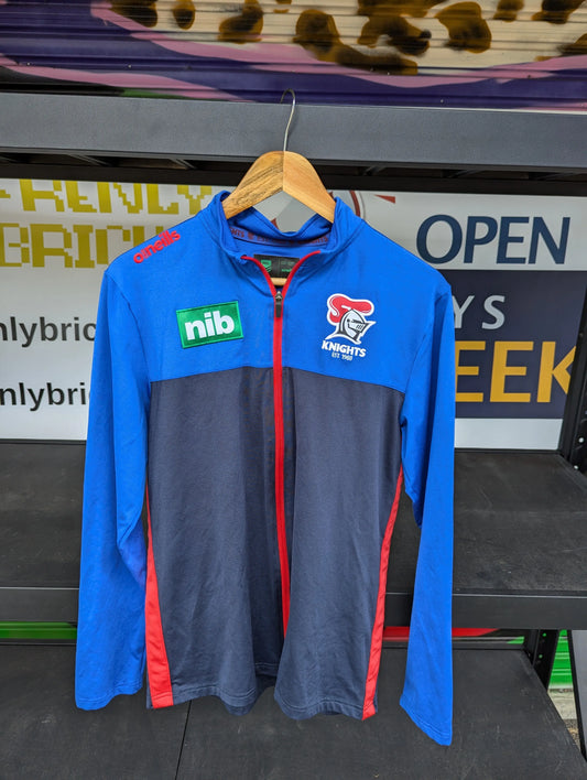 Newcastle Knights jacket long sleeve size M medium NRL AUSTRALIA FRENLY BRICKS - Open 7 Days