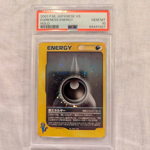 2001 Japanese Pokemon Darkness Energy HOLO PSA 10 vs FRENLY BRICKS - Open 7 Days