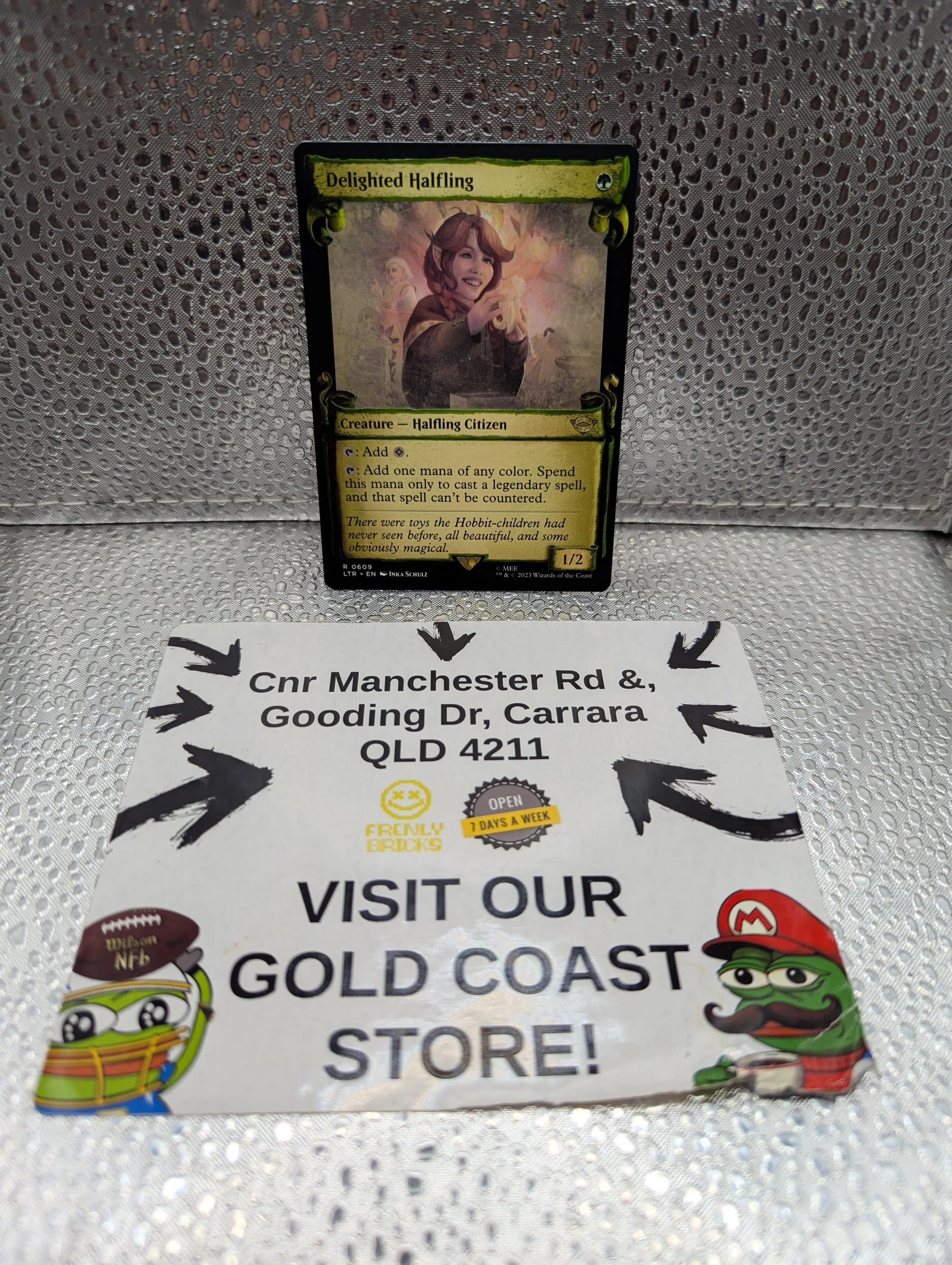 MTG Delighted Halfling Lotr: Tales of Middle-earth 609 Scroll FRENLY BRICKS - Open 7 Days