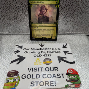 MTG Delighted Halfling Lotr: Tales of Middle-earth 609 Scroll FRENLY BRICKS - Open 7 Days