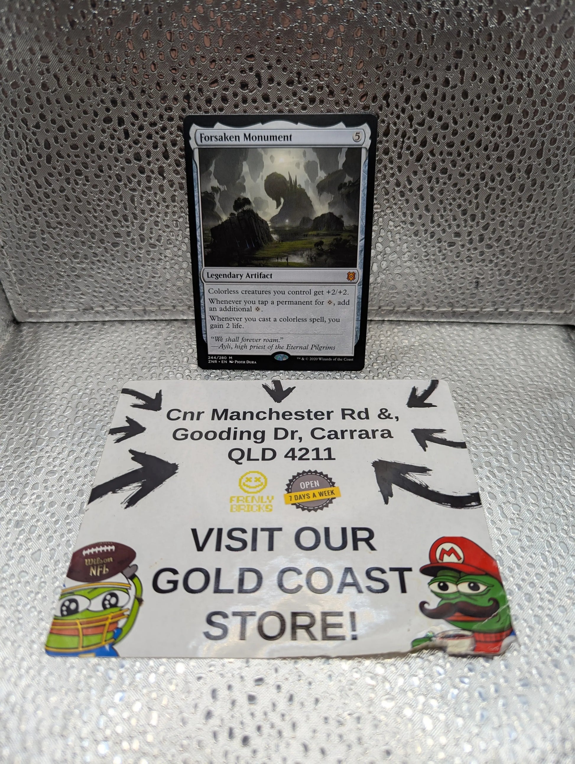 Forsaken Monument - Zendikar Rising (ZNR) MTG Mythic Artifact (244/280) FRENLY BRICKS - Open 7 Days