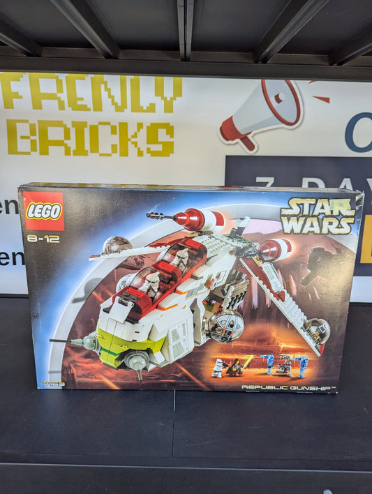 LEGO STAR WARS 7163 REPUBLIC GUNSHIP.  NEW, all bags FRENLY BRICKS - Open 7 Days