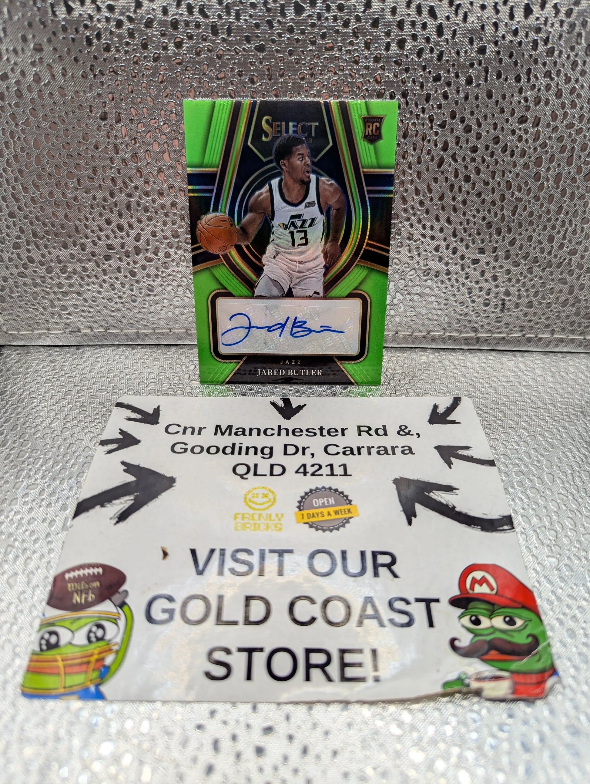 2020-21 Panini Select Basketball JARED BUTLER GREEN ROOKIE AUTO /99 FRENLY BRICKS - Open 7 Days