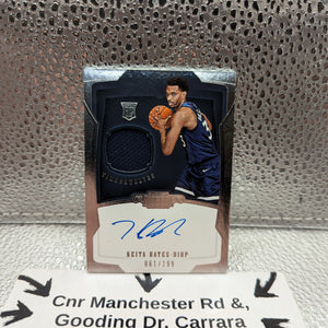 2018-19 Panini Dominion Basketball Keita Bates-Diop ROOKIE PATCH AUTO /199 FRENLY BRICKS - Open 7 Days