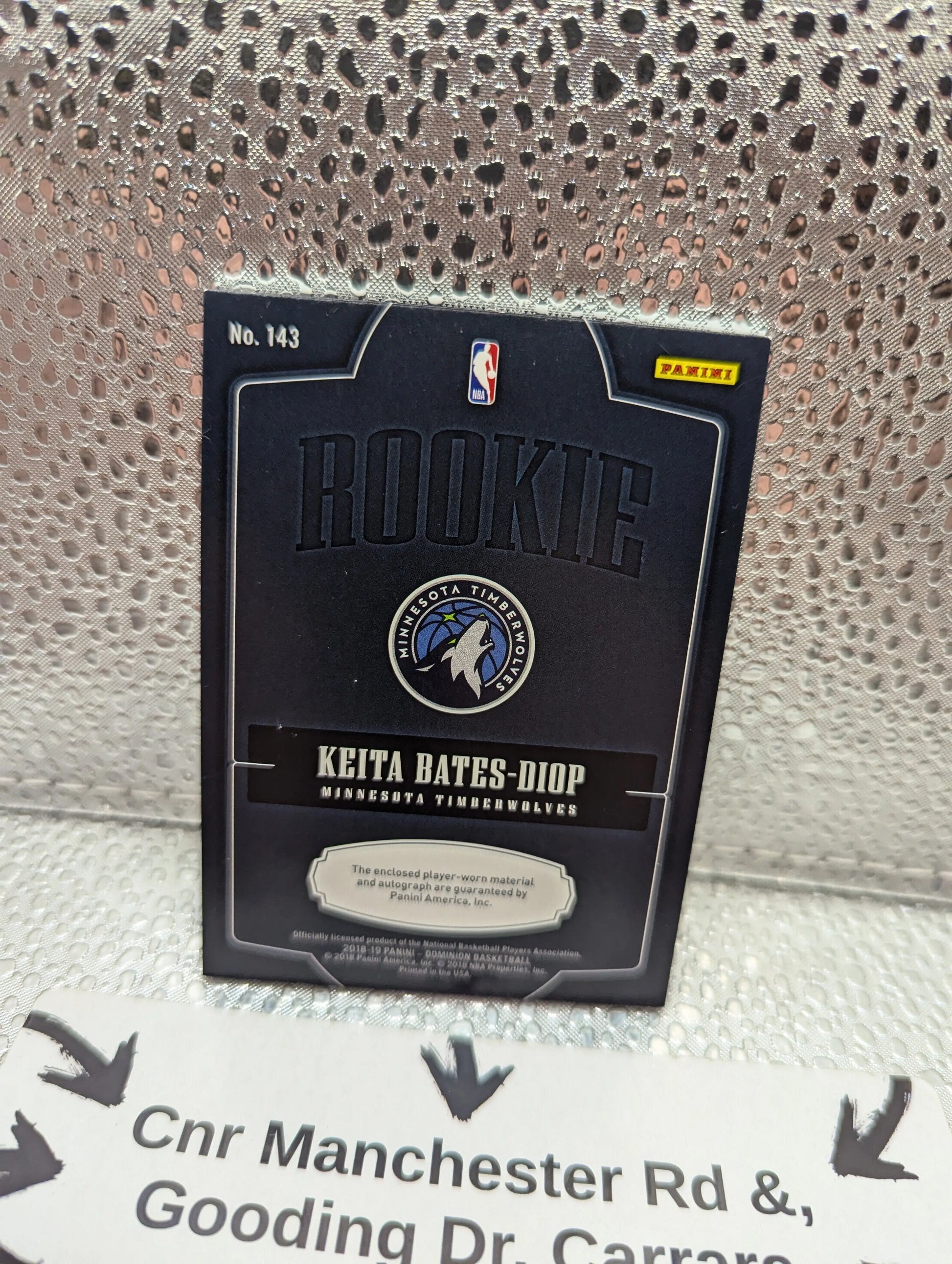 2018-19 Panini Dominion Basketball Keita Bates-Diop ROOKIE PATCH AUTO /199 FRENLY BRICKS - Open 7 Days